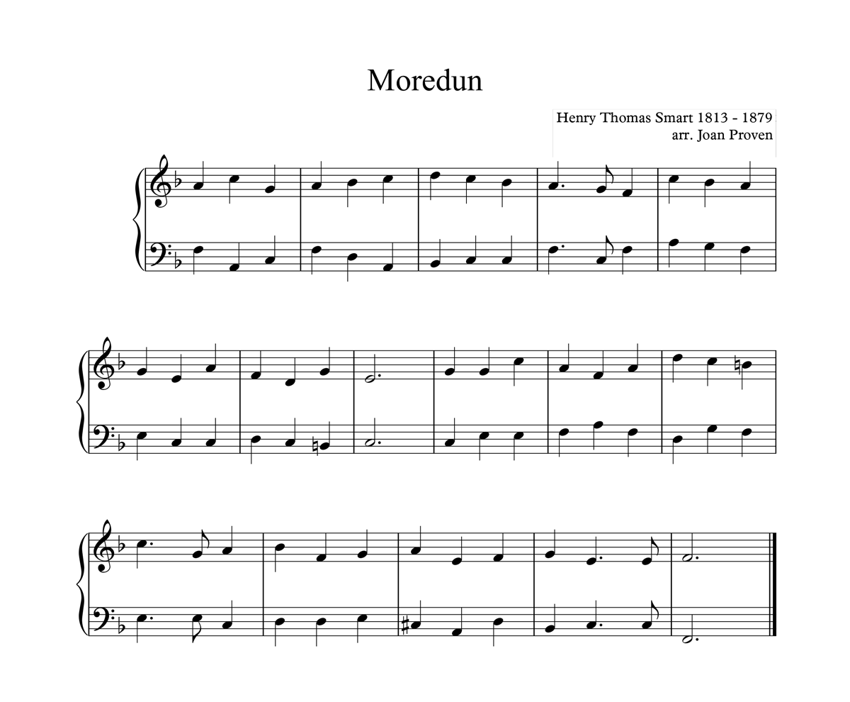 image of moredun full score